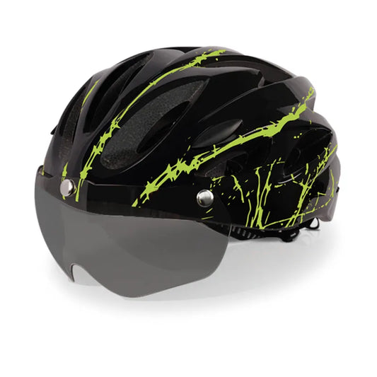 Casque de Sécurité de Cyclisme Ultraléger avec Visière - Idéal pour VTT et Route