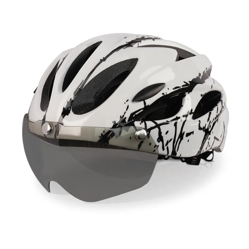 Casque de Sécurité de Cyclisme Ultraléger avec Visière - Idéal pour VTT et Route