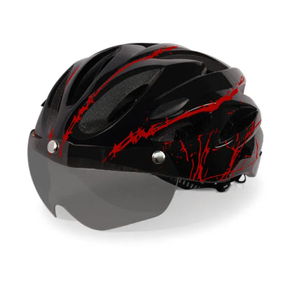 Casque de Sécurité de Cyclisme Ultraléger avec Visière - Idéal pour VTT et Route