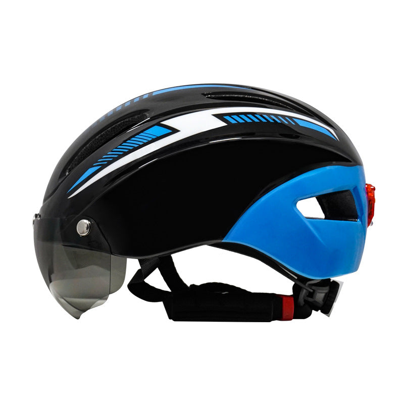 DEVIATE - Casque de vélo respirant avec lunettes - Sécurité et Confort pour Cyclistes