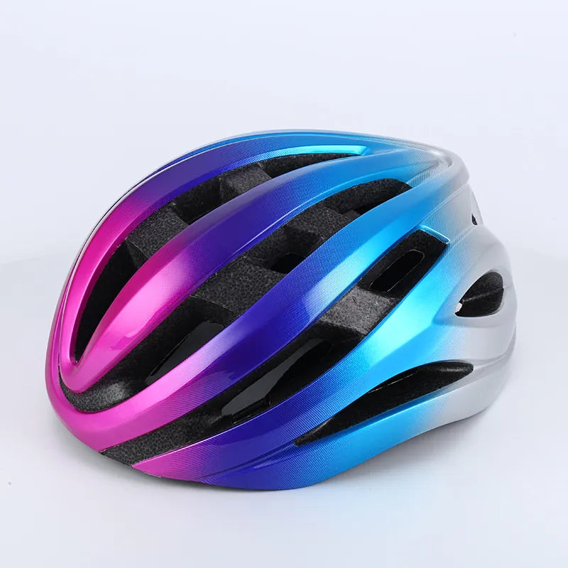 Casque de vélo moulé intégralement - Casque ultraléger pour sécurité en ville et cyclisme sur route