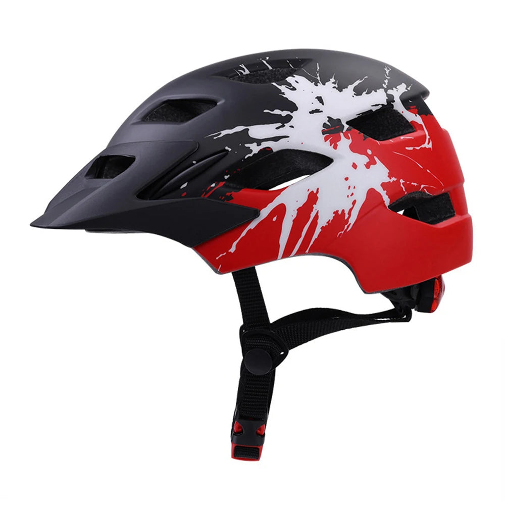 Casque de Vélo NAPLUD pour Enfants avec Feux Arrière - Sécurité et Style - Taille 48-56cm