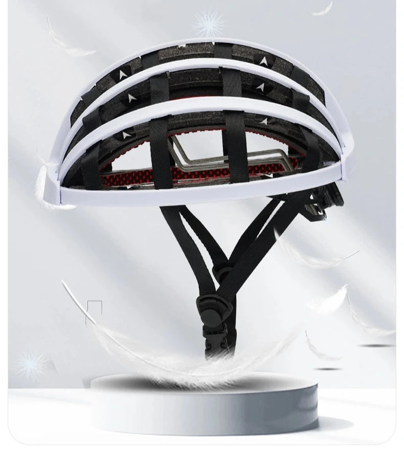 FTIIER - Casque de vélo de route pliable | Léger, Portable et Sécurisé