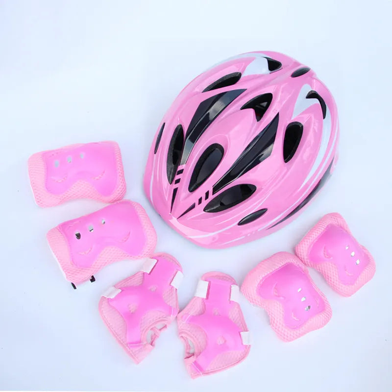 TOPRUNN - Casque de Vélo pour Enfants et Kit de Protection : Sécurité et Confort pour les Jeunes Sportifs