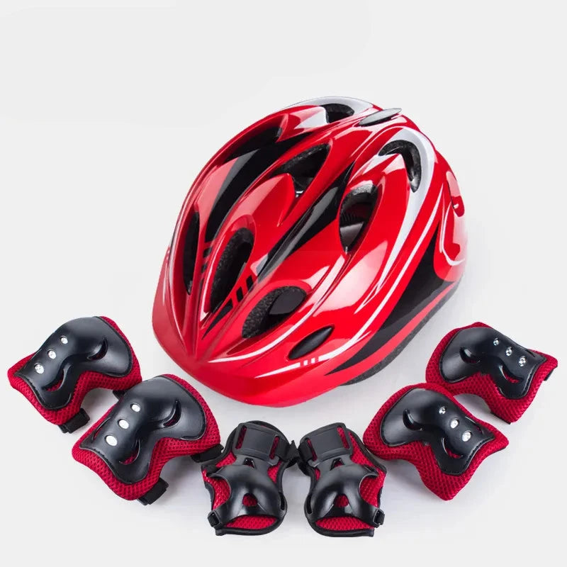 TOPRUNN - Casque de Vélo pour Enfants et Kit de Protection : Sécurité et Confort pour les Jeunes Sportifs