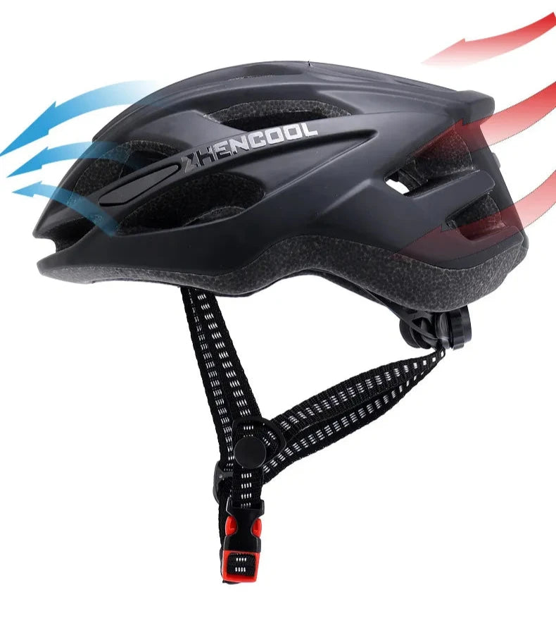 Zhencool Casque de vélo une pièce respirant - Sécurité et confort pour VTT et route