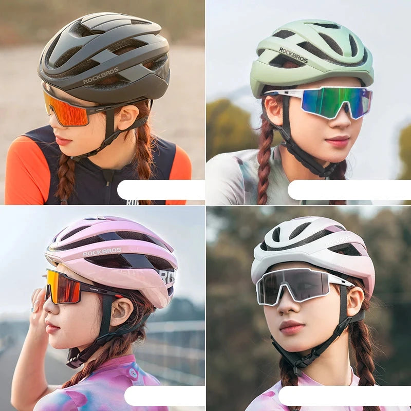 Casque de Vélo de Montagne Ultraléger ROCKBROS pour Hommes et Femmes | Casque Velo Femme