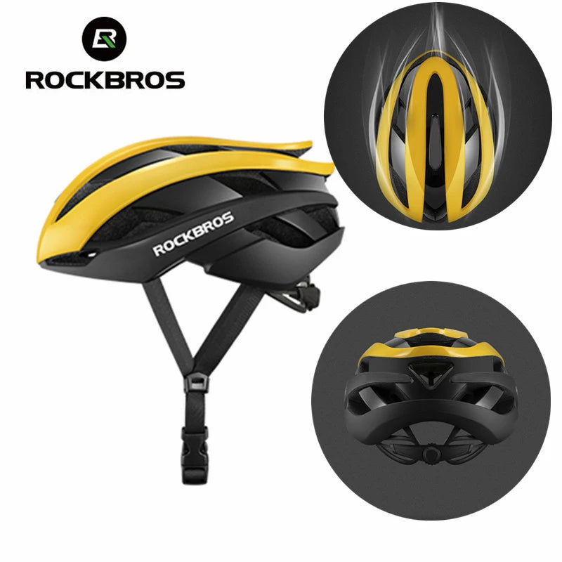 ROCKBROS - Casque de vélo ultraléger - Sécurité et Confort pour Cyclistes