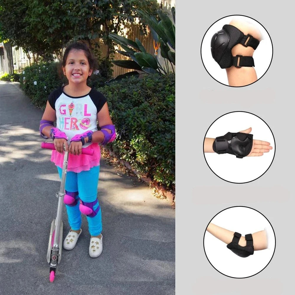 TOPRUNN - Casque de Vélo pour Enfants et Kit de Protection : Sécurité et Confort pour les Jeunes Sportifs