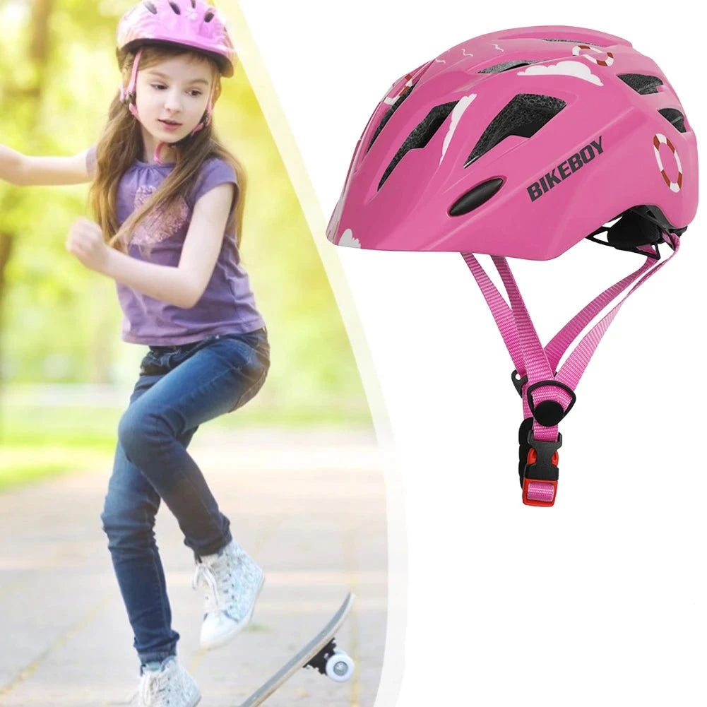 Casque Vélo Enfant BIKEBOY - Sécurité et Confort pour Petits Cyclistes