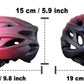 Casque de vélo X-TIGER avec LED feu arrière – Sécurité et style pour vos trajets