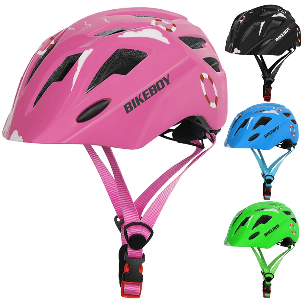 Casque Vélo Enfant BIKEBOY - Sécurité et Confort pour Petits Cyclistes