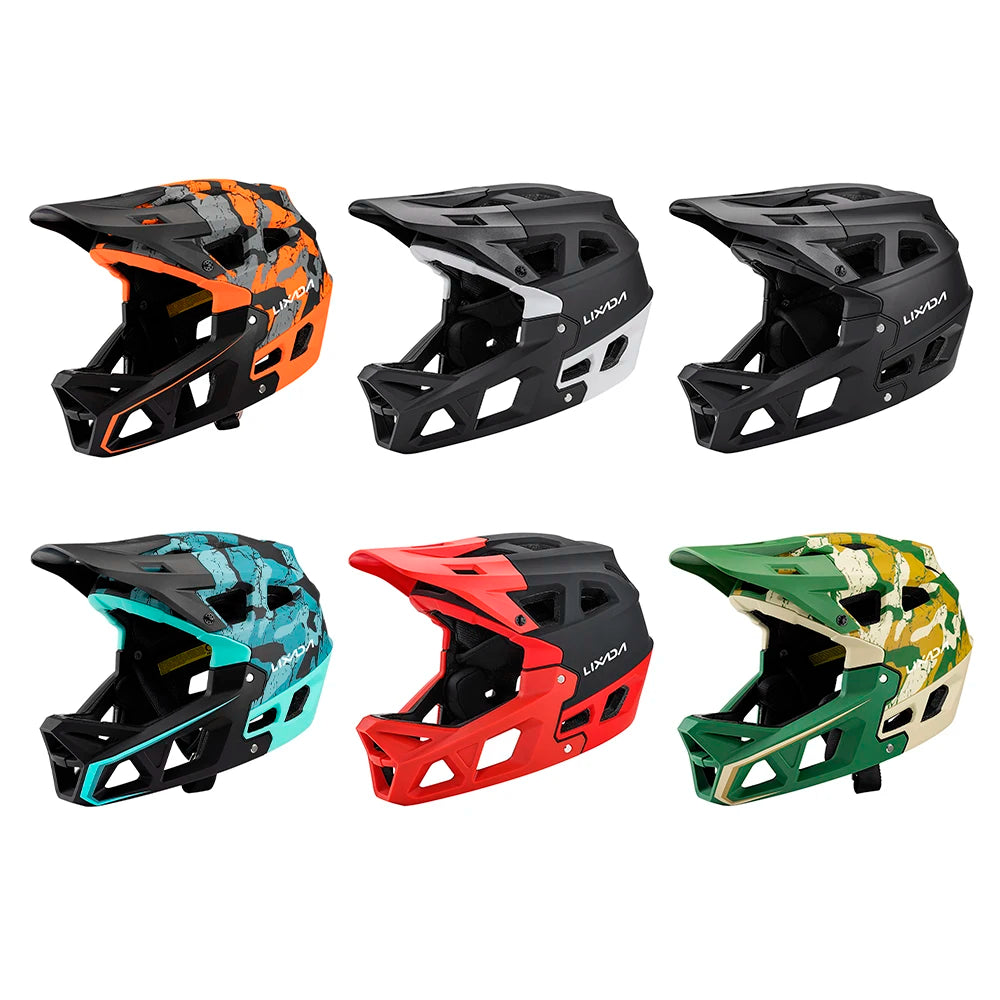 LIXADA Casque Intégral VTT pour Adultes - Léger, Aéré, et Confortable